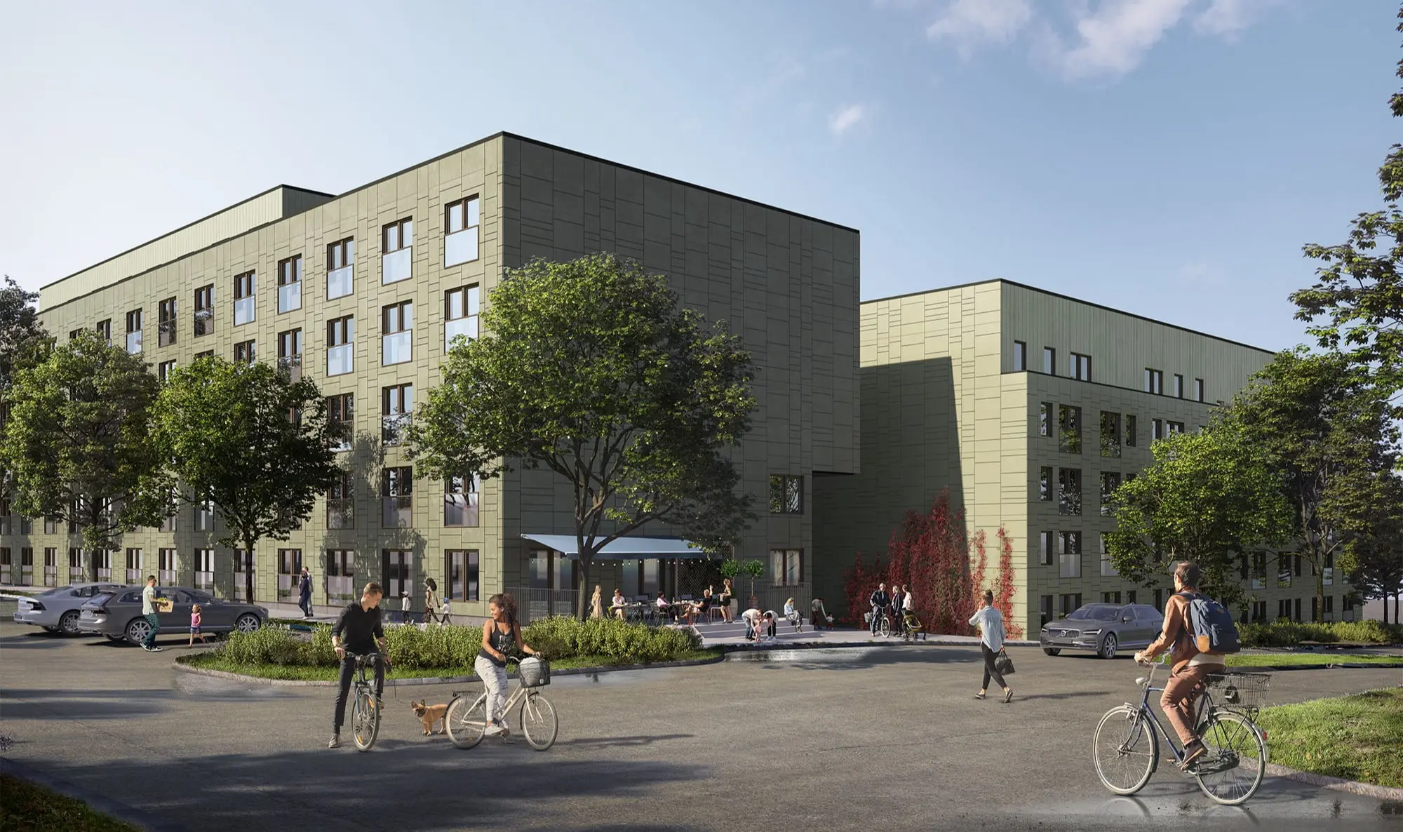 Prima Entreprenad Nyproduktionsmålning Bergman & Höök Byggnads AB