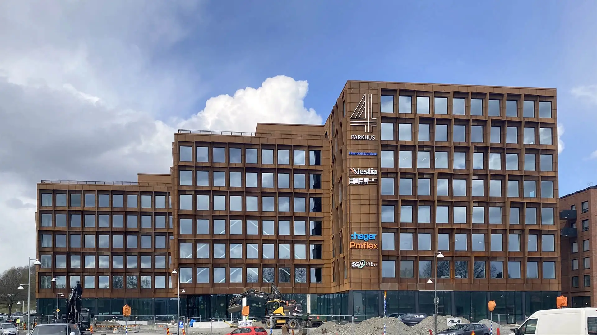 Prima Entreprenad Vestia Construction Nyproduktionsmålning